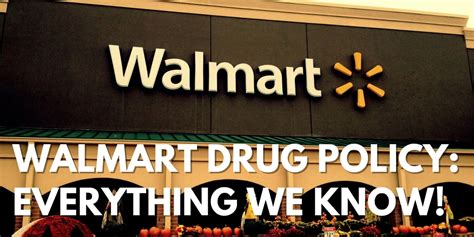 walmart drug testing policy 2022